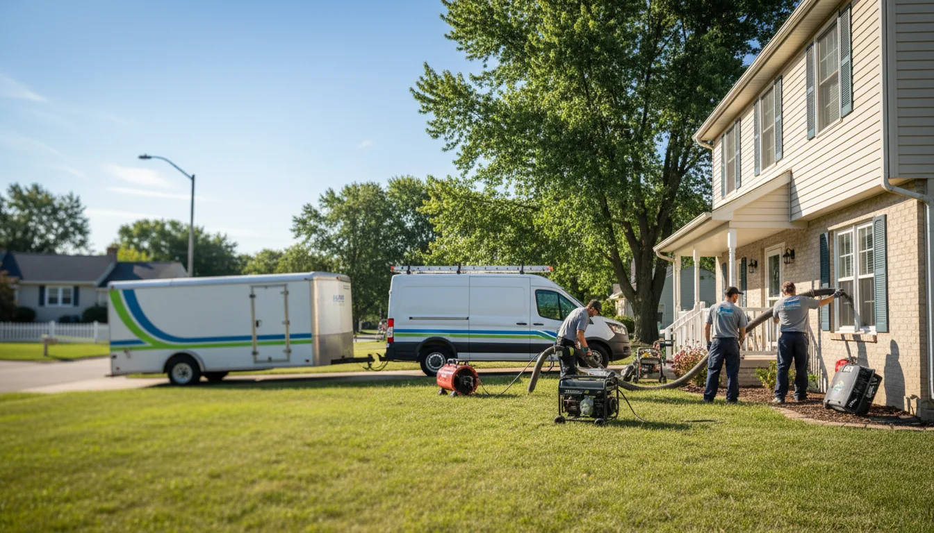 Flooded Basement Restoration And Cleanup With Repair in Beaver Island, MI near me